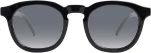 Kolo Webster Premium Italian Sunglasses, Classic Square-Shaped Style, Black