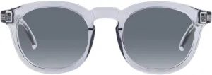 Kolo Webster Premium Italian Sunglasses, Classic Square-Shaped Style, Crystal Grey