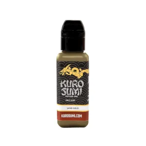 Kuro Sumi Sand Gold, Vegan Friendly, Professional Ink 1.5oz