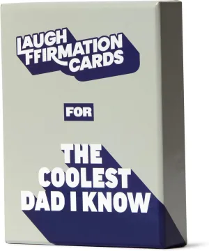 Laughffirmation Affirmation Cards For Adults – Punchy & Hilarious Gift For Dad, Mom, Wife, Husband & Coworker – Funny Gift For All Occasions – Birthdays, Father’s Day, Mother’s Day, Anniversary