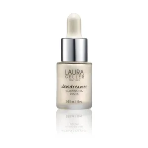 LAURA GELLER NEW YORK Dewdreamer Illuminating Drops, Diamond Dust, 0.5 Fl Oz