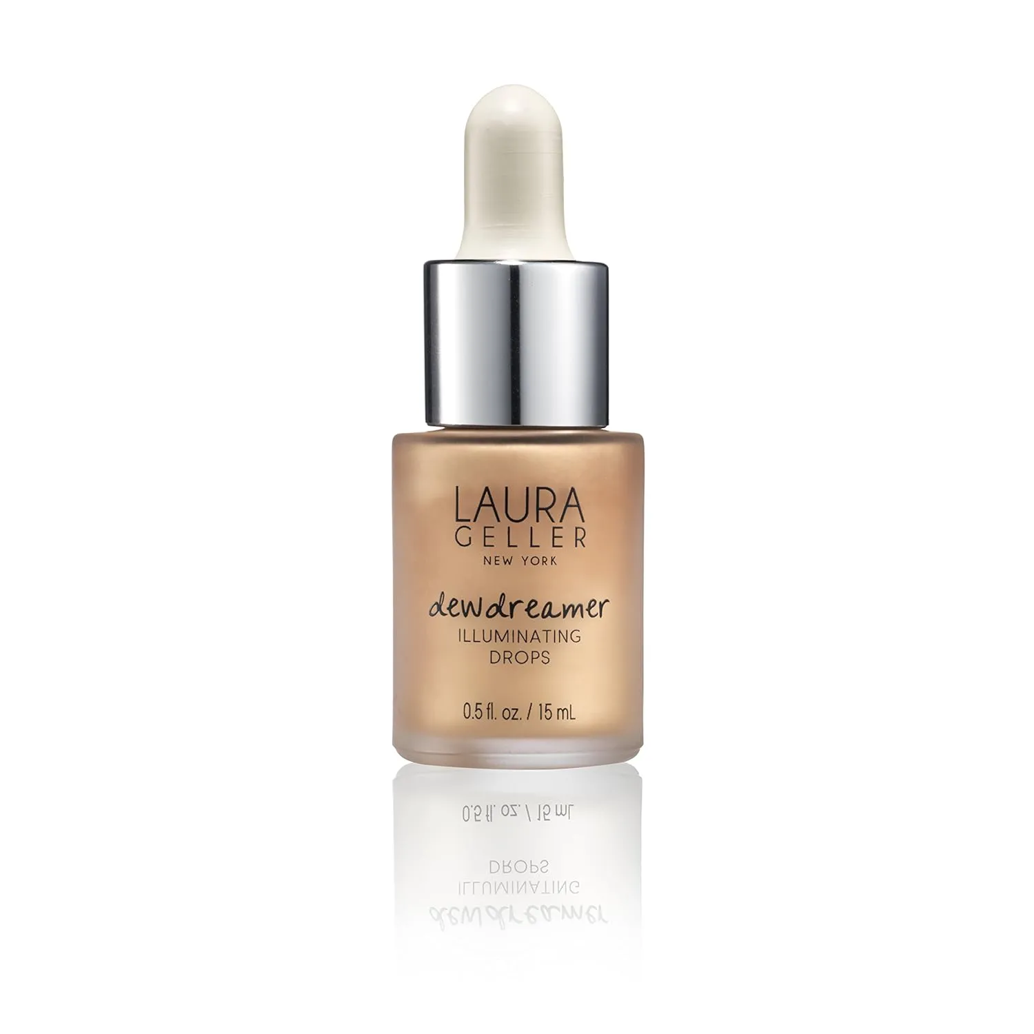 LAURA GELLER NEW YORK Dewdreamer Illuminating Drops, Gilded Honey, 0.5 Fl Oz