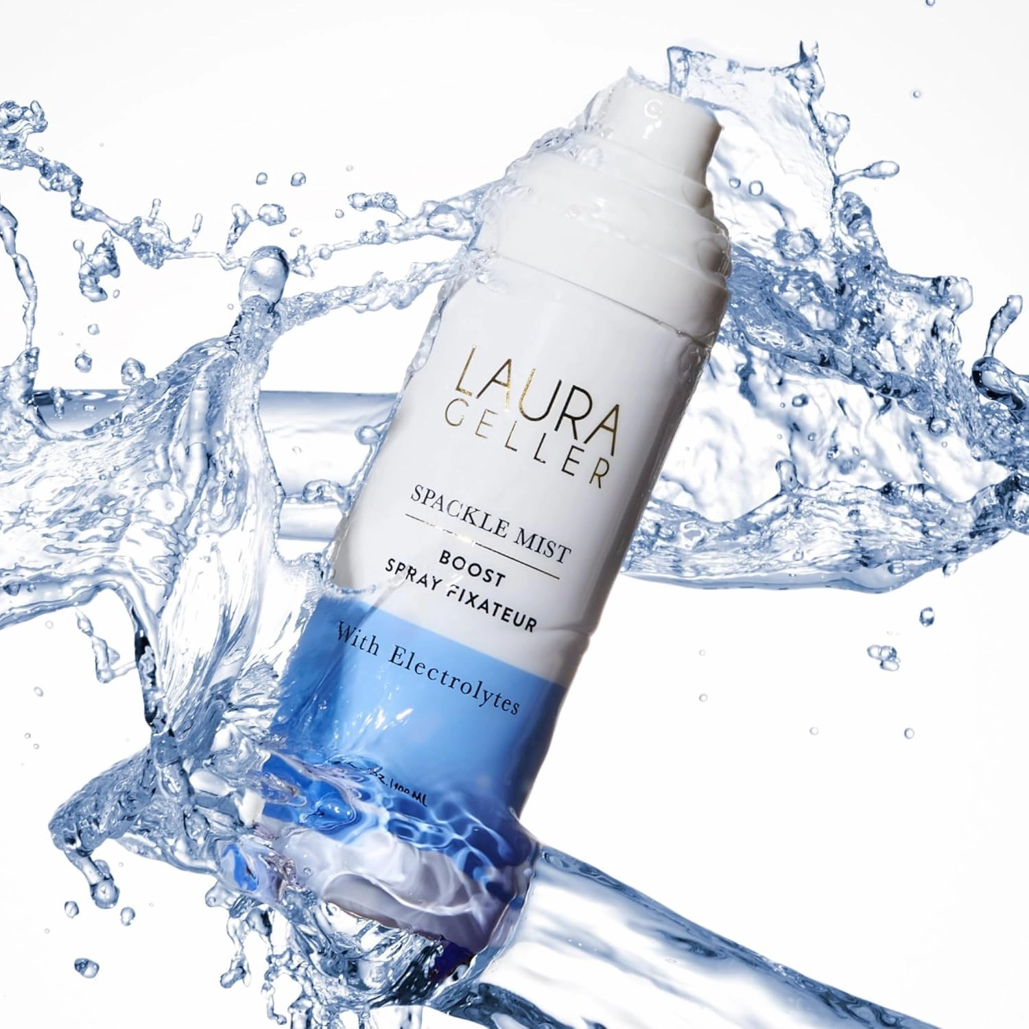 LAURA GELLER NEW YORK Prime-n-Set Duo: Spackle Primer   Spackle Mist Boost Setting Spray with Electrolytes (02 Bronze Glow   Electrolytes, 5.0 Fl Oz)