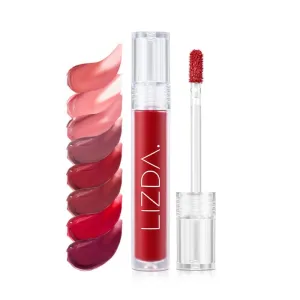 Lizda Glow fit Water tint Mulchak Tint 4.3g 8 Colors ABG style Korean makeup K-beauty K-lip tint MLBB Douyin makeup (#3 Brick Coral)