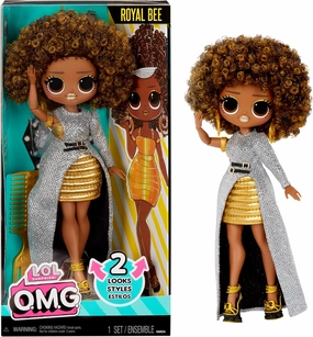 LOL Surprise OMG Royal Bee Fashion Doll with Multiple Surprises Including Transforming Fashions and Fabulous Accessories – Great Gift for Kids Ages 4 