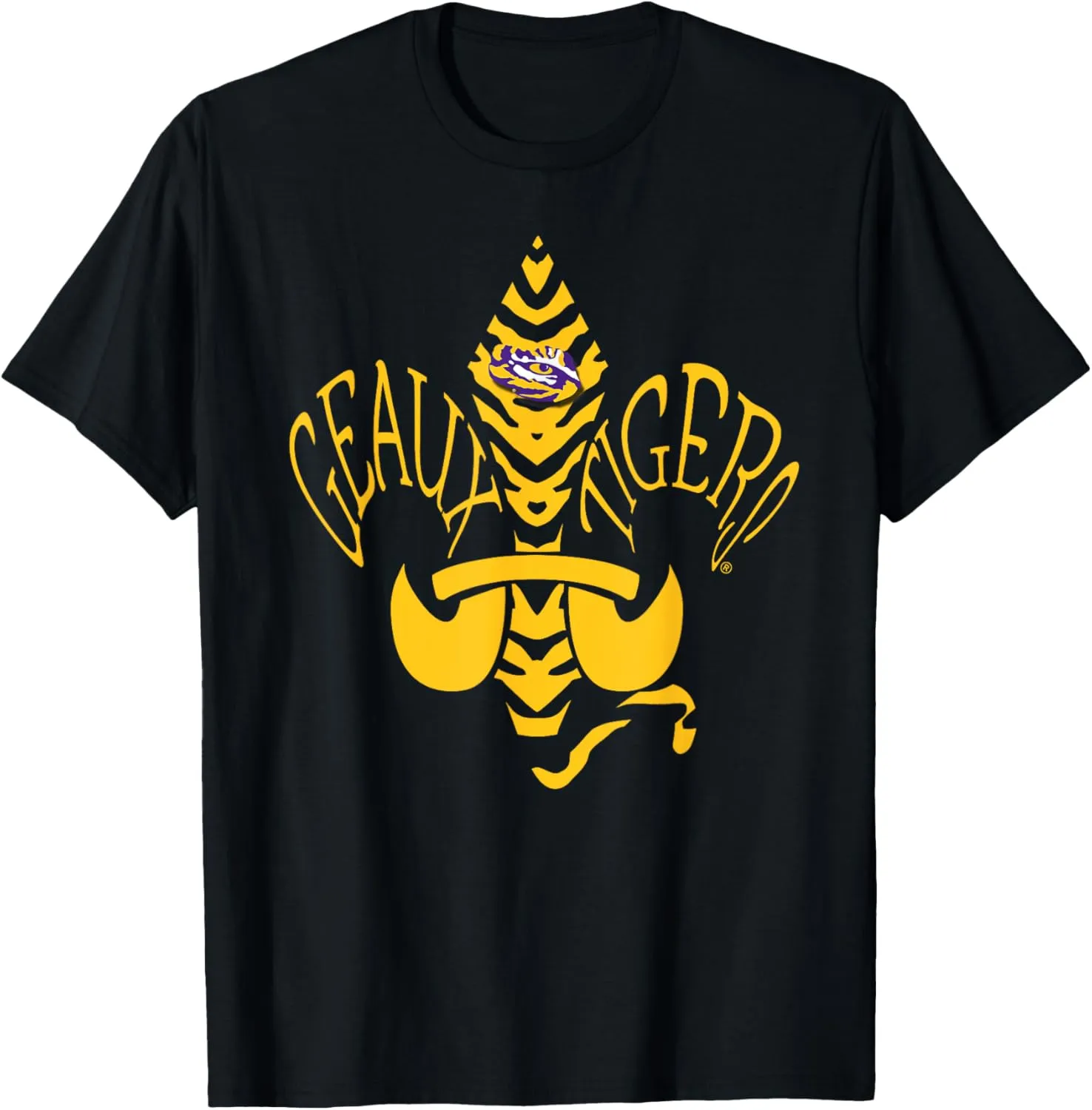 LSU Tigers Chrome Heart T-Shirt