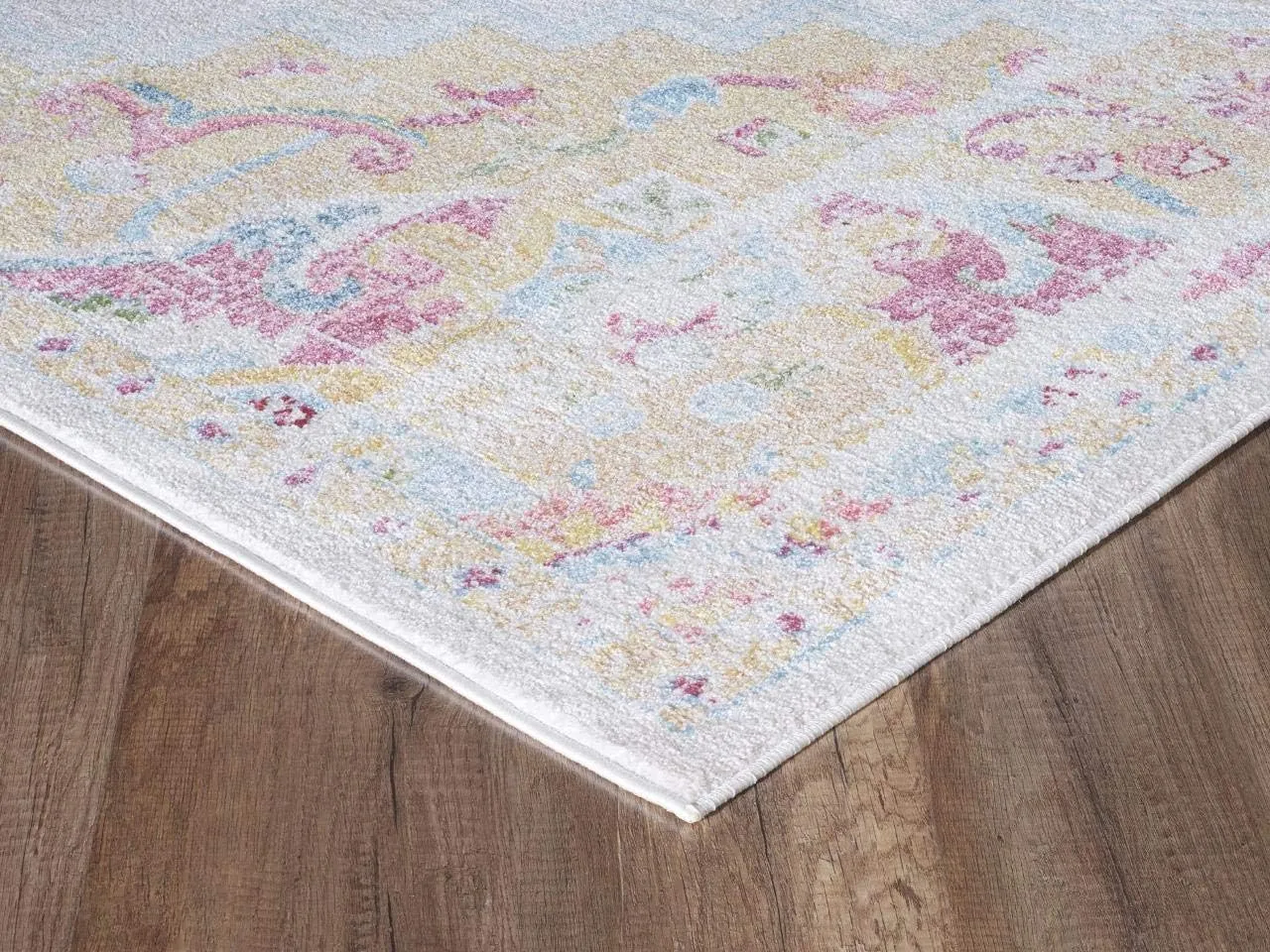 LUXE WEAVERS Nuvola Oriental Pink 8x10 Area Rug 8830