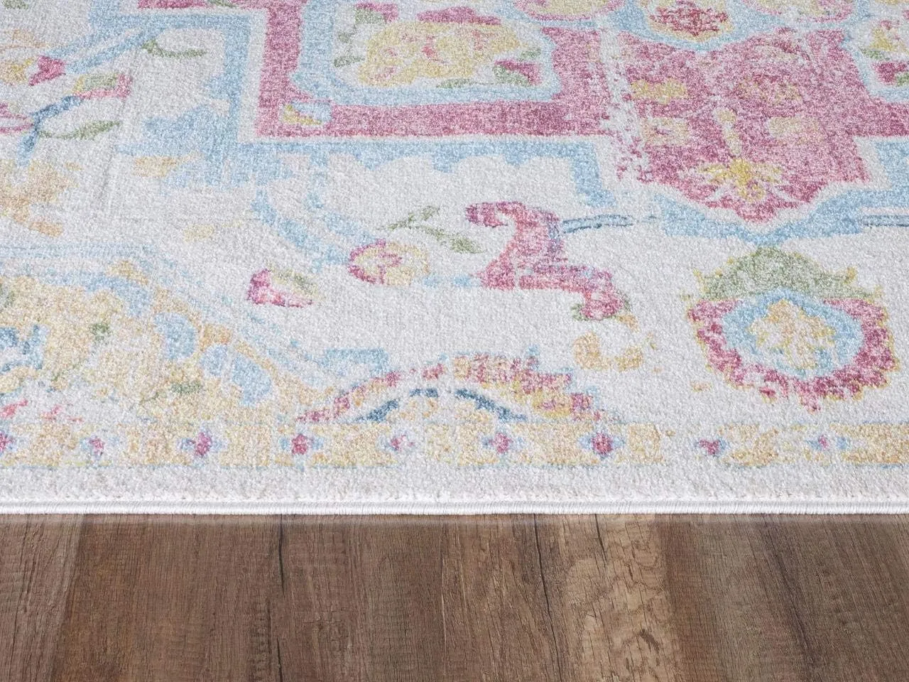 LUXE WEAVERS Nuvola Oriental Pink 8x10 Area Rug 8830