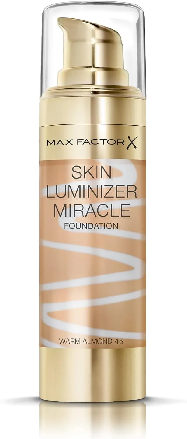 Max Factor Skin Luminizer Foundation, No. 45 Warm Almond
