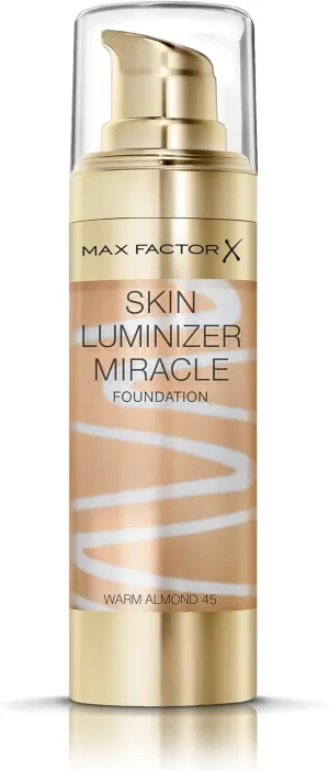Max Factor Skin Luminizer Foundation, No. 45 Warm Almond