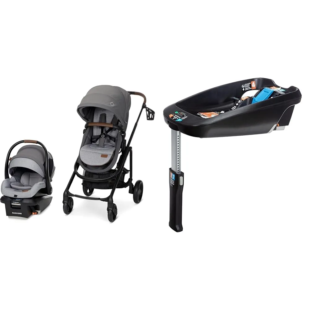Maxi-Cosi TaylaTM Max Travel System with Mico Luxe  Infant Car Seat and Extra Base, Urban Wonder