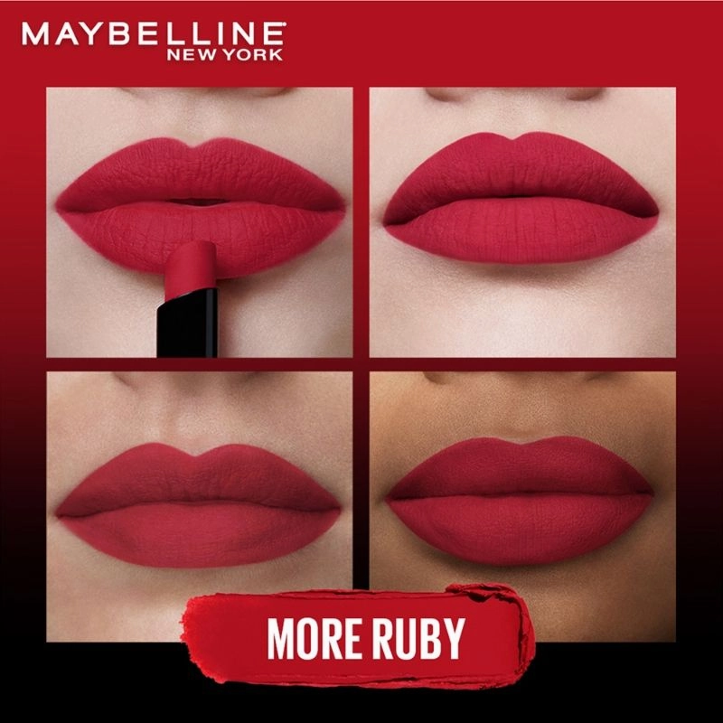Maybelline New York Color Sensational Ultimattes Lipstick - More Ruby