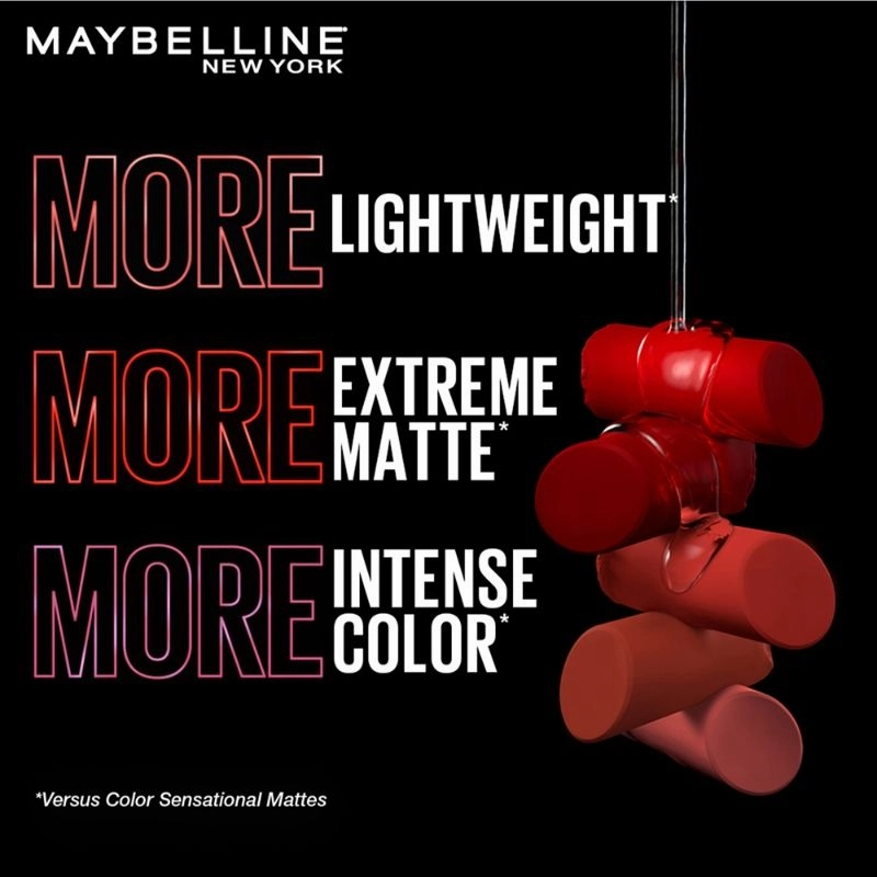 Maybelline New York Color Sensational Ultimattes Lipstick - More Ruby