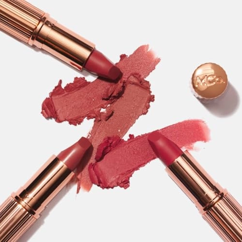 MCoBeauty Matte Luxe Lipstick, Cheeky Chat, Velvety Matte Finish for Bold Lips, Vegan, Cruelty Free Cosmetics