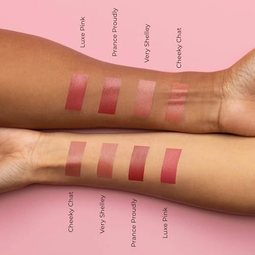 MCoBeauty Matte Luxe Lipstick, Cheeky Chat, Velvety Matte Finish for Bold Lips, Vegan, Cruelty Free Cosmetics