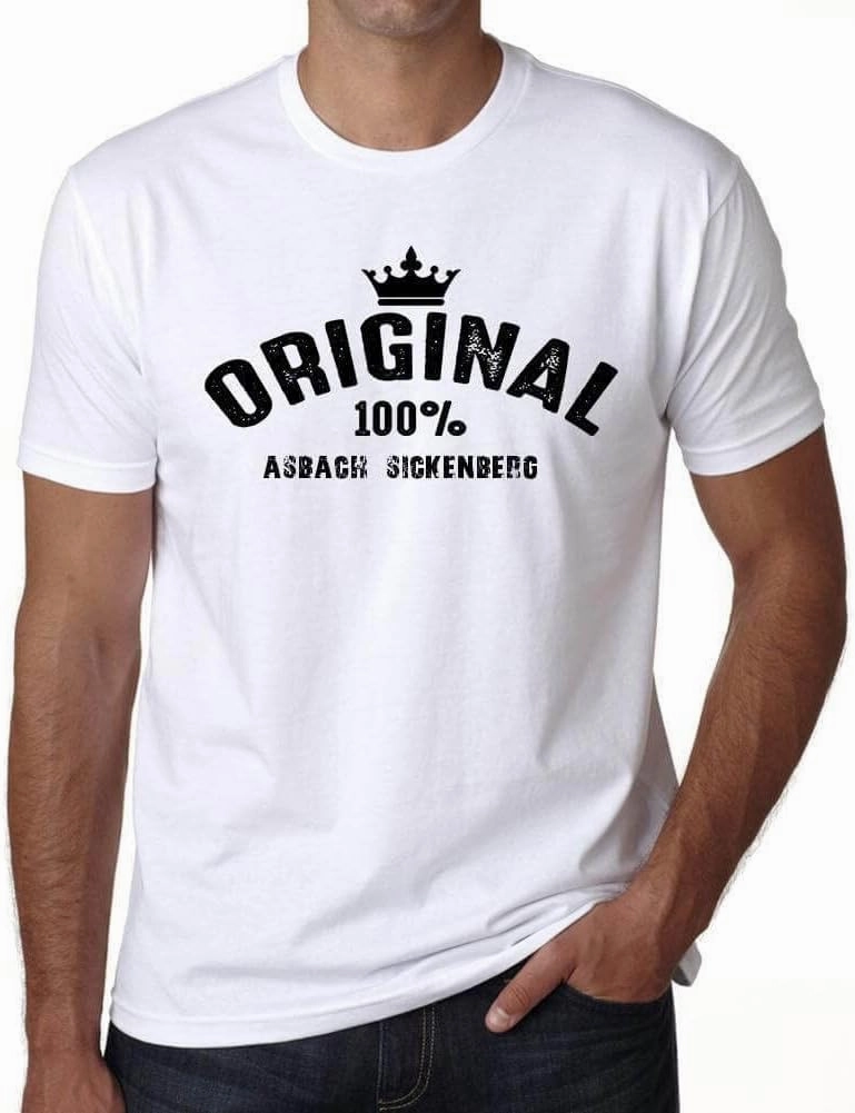 Men's Graphic T-Shirt Original 100% Asbach Sickenberg Eco-Friendly Limited Edition Short Sleeve Tee-Shirt