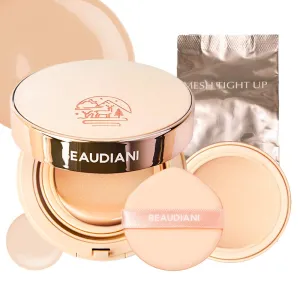 Mesh Tight up Cushion foundation 02   Refile 02, Light Beige, Cushion foundation Korea, Natural coverage, glowing, dewy makeup, flawless coverage, 24hr long lasting, All skin type, cream foundation
