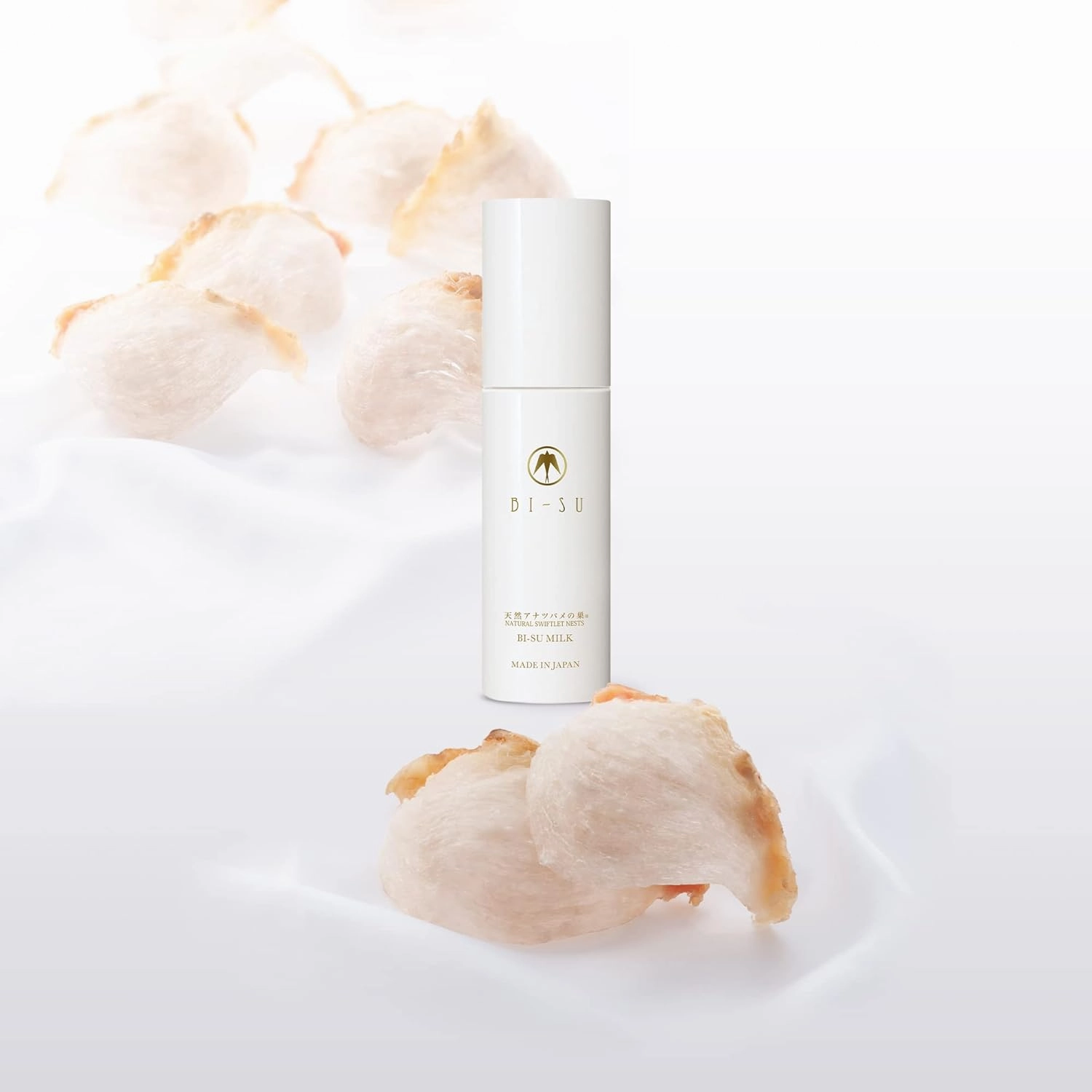 Milk | Moisturizing Lotion with Natural Swiftlet Nests Extract, Ceramide, Squalane, Collagen, Anti-aging Lightweight Japanese Skincare, Improves Dark Spots, Dryness, Texture, 1.69 fl.oz, 50ml