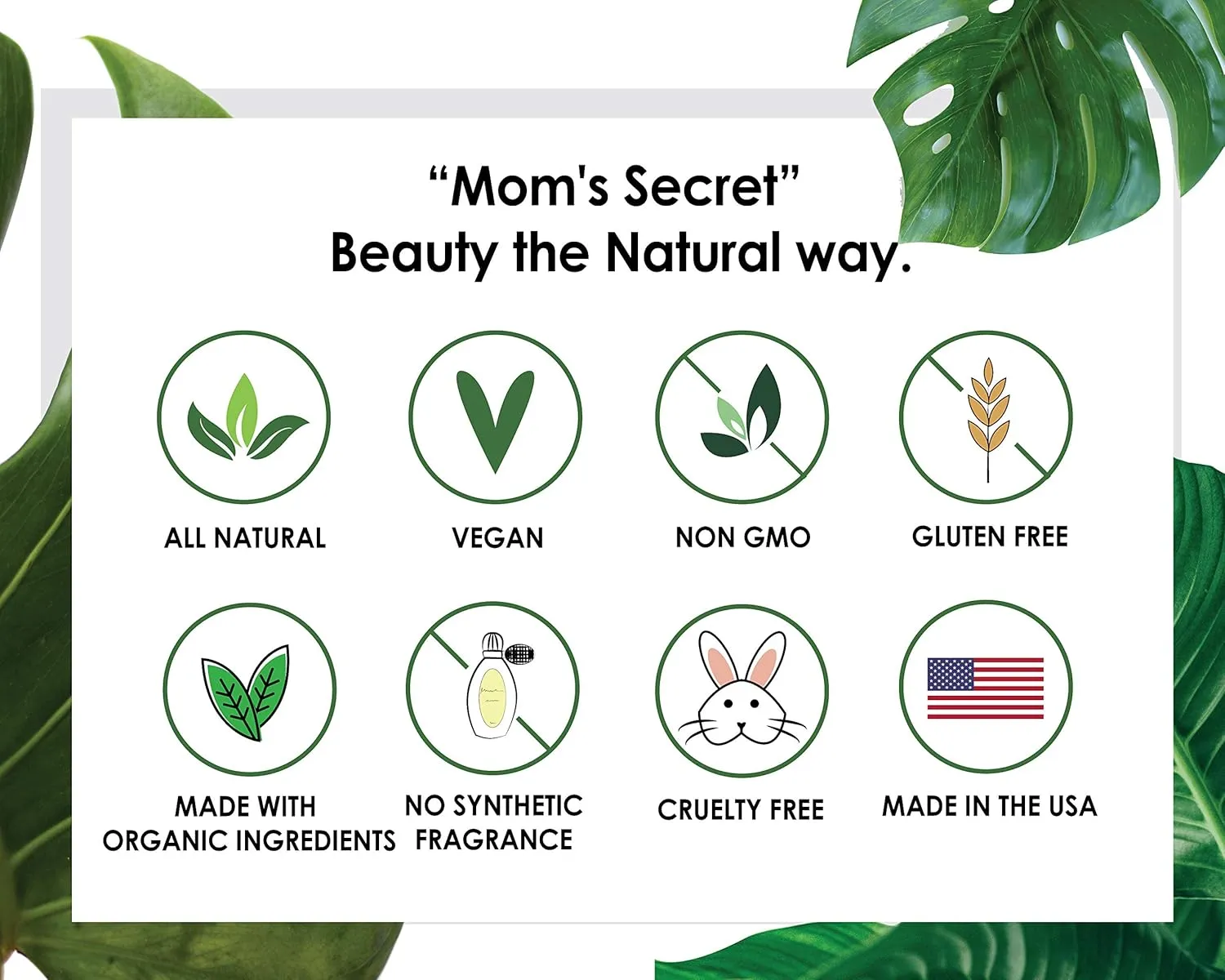 Mom's Secret Natural Lipstick, Organic, Vegan, Gluten Free, Cruelty Free, Made in the USA, 0.12 oz. (Precious Pink)