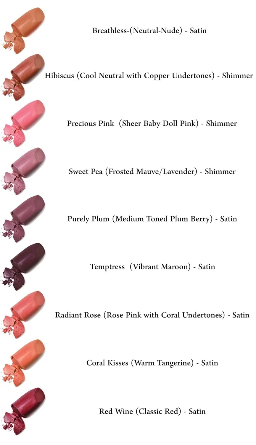Mom's Secret Natural Lipstick, Organic, Vegan, Gluten Free, Cruelty Free, Made in the USA, 0.12 oz. (Precious Pink)