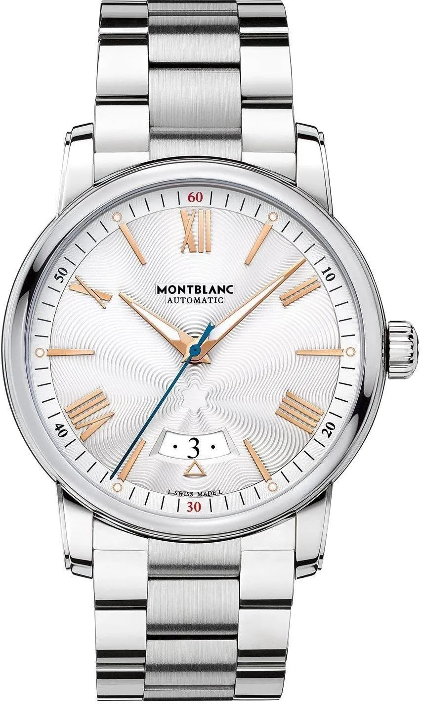 MontBlanc 4810 Automatic Silvery White Dial Men's Watch 114852