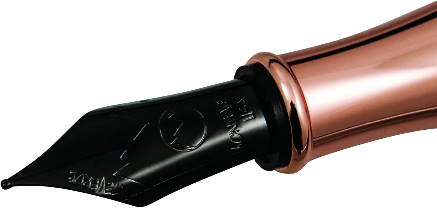 Monteverde Invincia Rose Gold Fountain Pen, Broad Nib (MV40062B)
