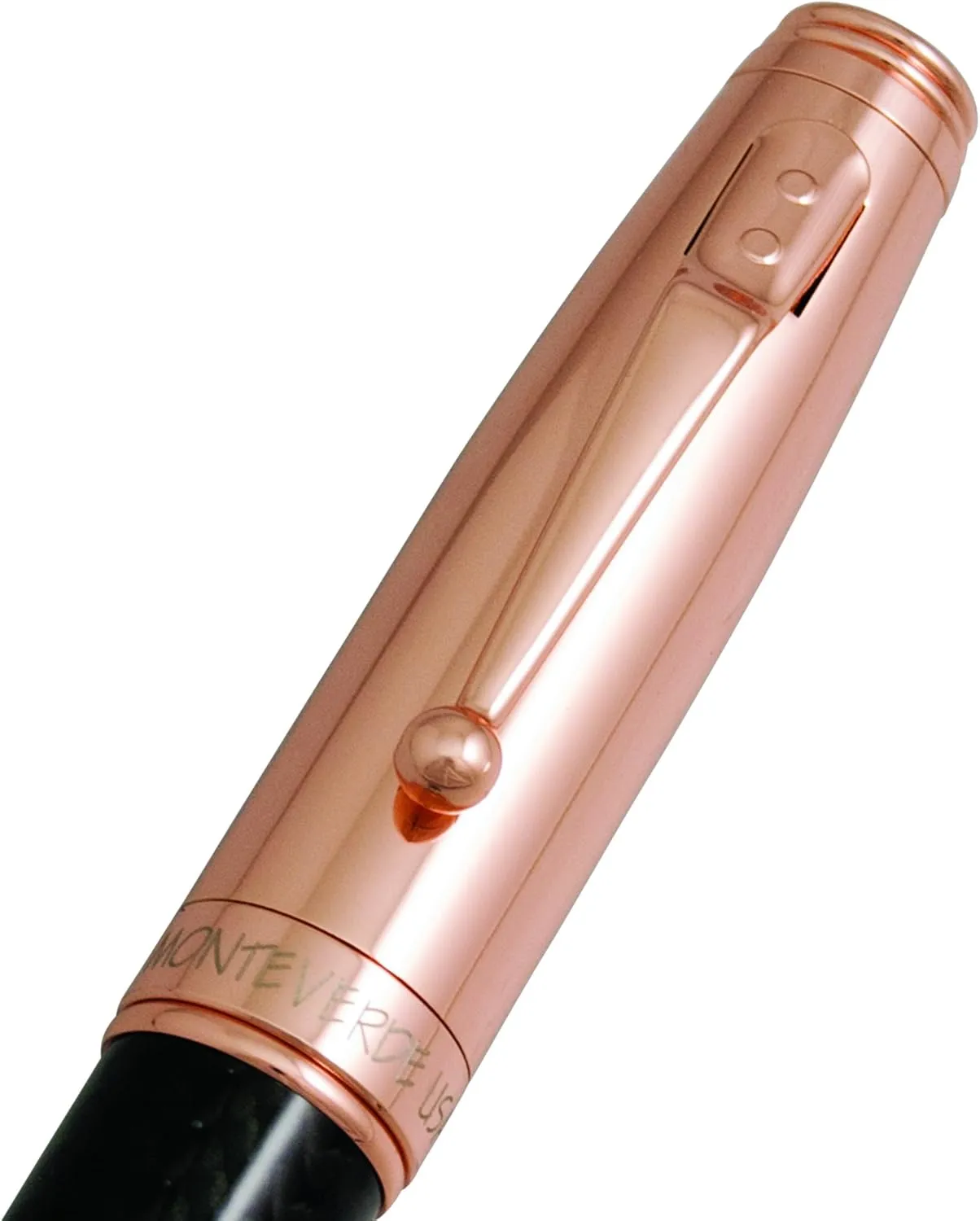 Monteverde Invincia Rose Gold Fountain Pen, Broad Nib (MV40062B)