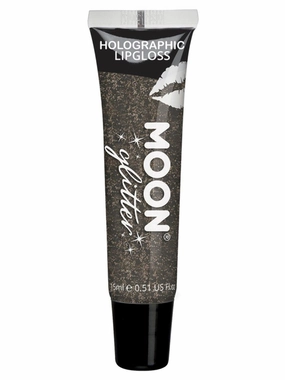 Moon Glitter Holographic Glitter Lipgloss - Gold