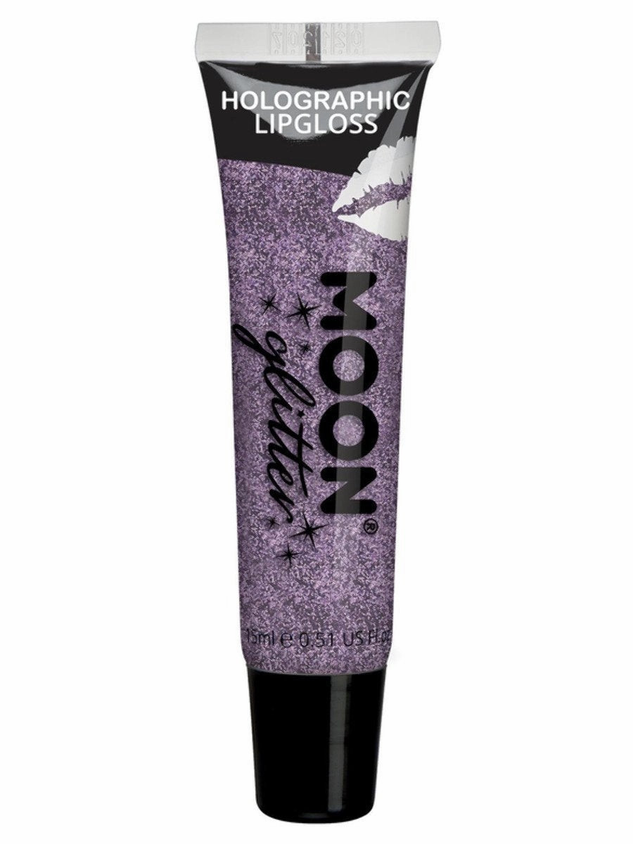 Moon Glitter Holographic Glitter Lipgloss - Pink