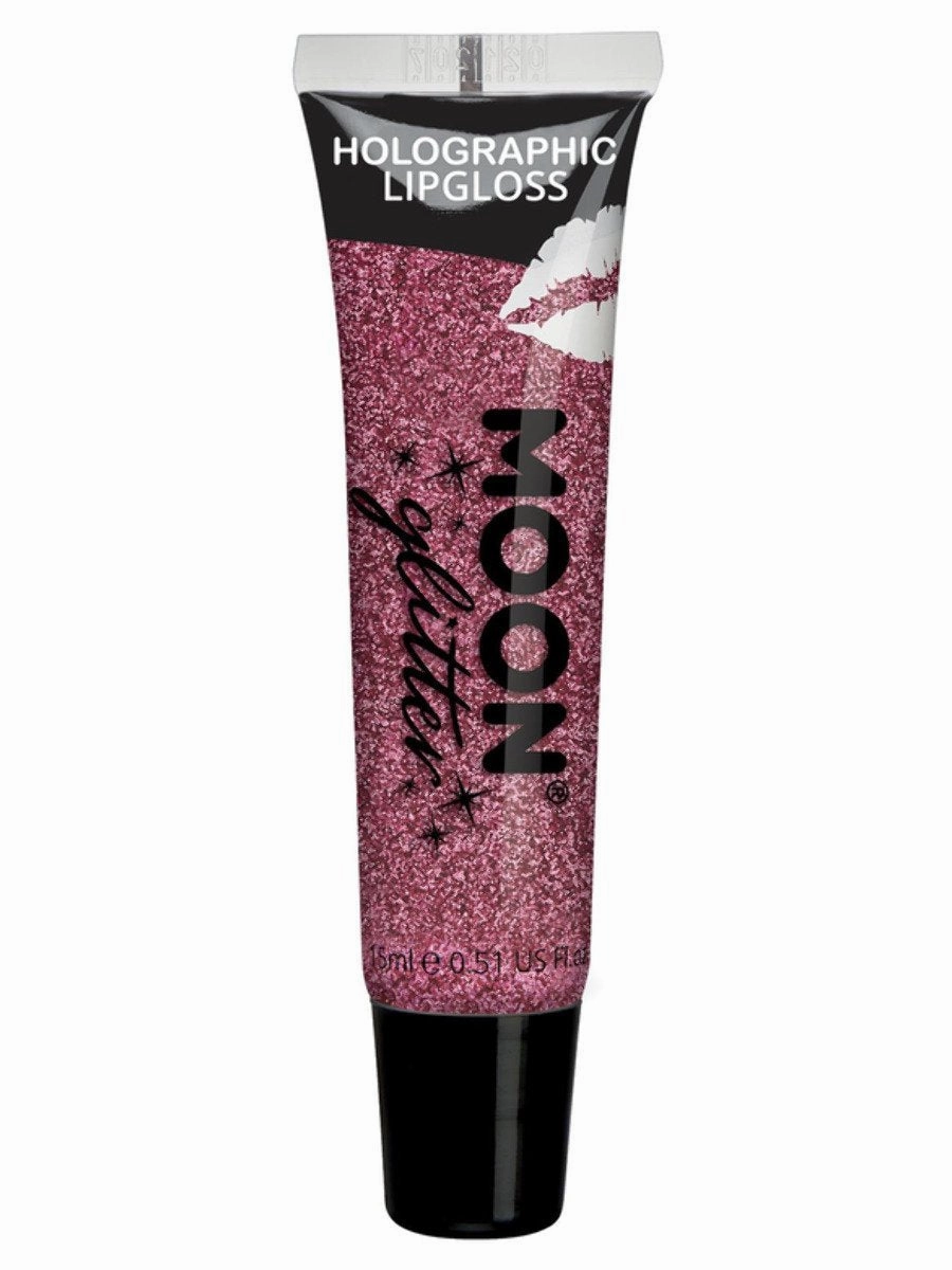 Moon Glitter Holographic Glitter Lipgloss - Pink