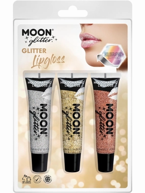 Moon Glitter Holographic Glitter Lipgloss,   Wholesale