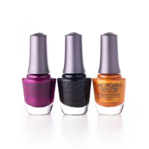 Morgan Taylor Fall Change Of Pace Collection Value Packs - Professional Lacquer, Vibrant, Chip-Resistant, Fast-Drying, Long-Lasting, High-Shine (Pack #2, 3 pcs)