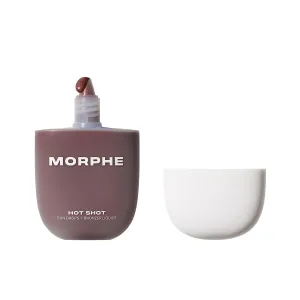 Morphe Hot Shot Sun Bronzing Drops - Waterweight Liquid Bronzer Drops with Niacinamide for Glowing Skin, Hydration & a Natural Radiant Finish - Rich Beach (1 Fl Oz)