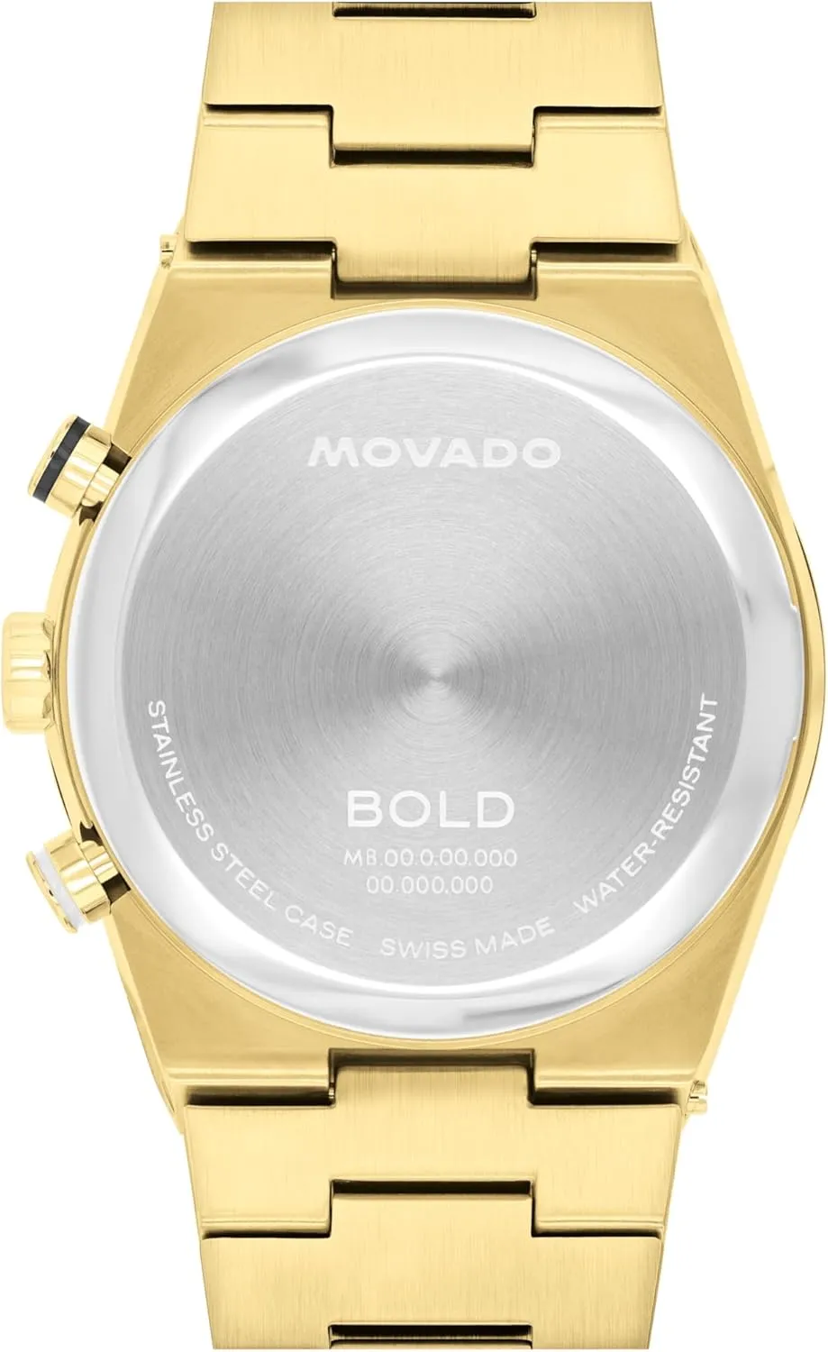 Movado Bold Quest Men's Luxury Chronograph Watch - Swiss Quartz Movement, Stainless Steel Bracelet, Water Resistance 50 Meters (5ATM) - Classic Timepiece - Gift for Him - 42mm