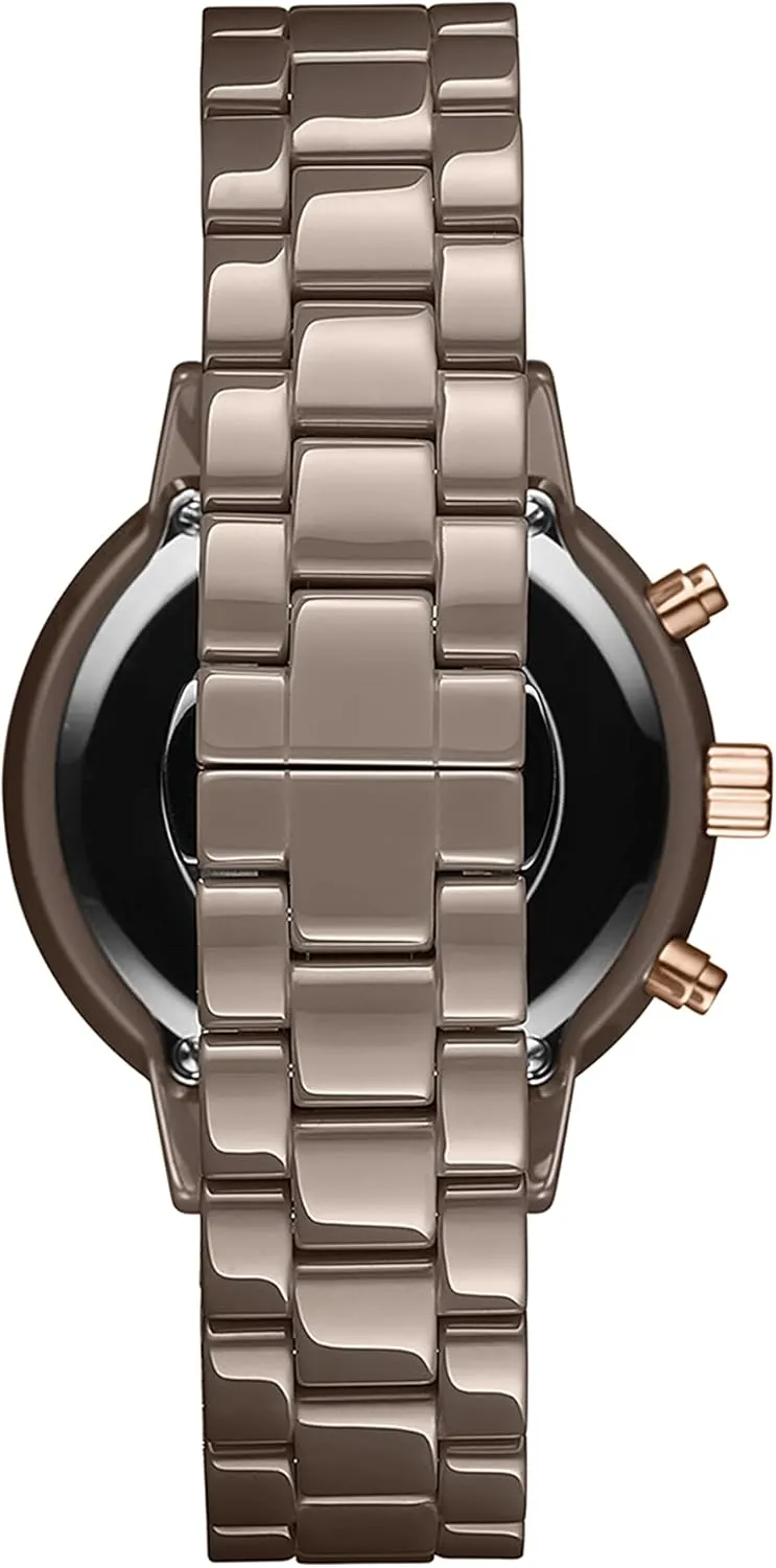 MVMT Nova - Dual Timezone Women’s Wristwatch - Minimalist Dress Watch for Women - 3 ATM/30 Meters Water-Resistant Timepiece - Stainless Steel Analog Women’s Watch with Interchangeable Bands - 38mm