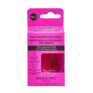 Nails.Inc Glow And Grow Glow-Boosting Nail Growth Treatment - 0.47 fl oz / 14 mL