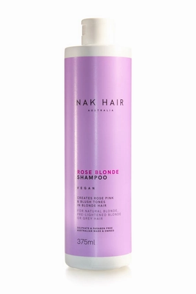 NAK HAIR Rose Blonde Shampoo  |  Various Sizes