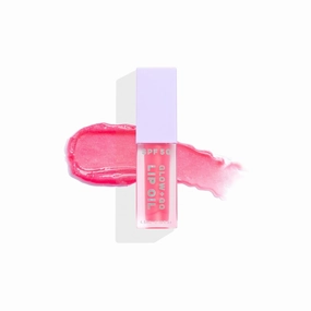 Naked Sundays SPF 50 Glow & Go Lip Oil – Watermelon | Lip Oil with Broad Spectrum SPF, Hydrating & Nourishing Lip Protection – 4.5ml