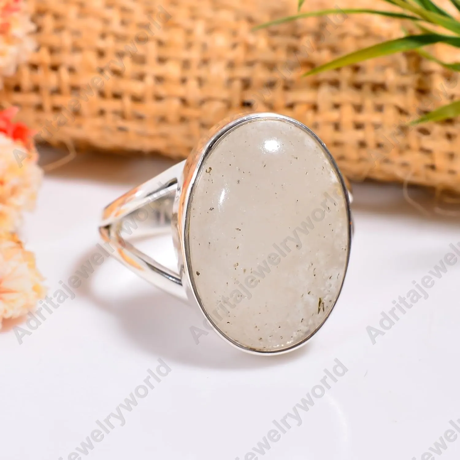 Natural Libyan Desert Glass Gemstone 925 Sterling Silver Handmade Statement Promise Designer Ring Gift Jewelry for Women (7)