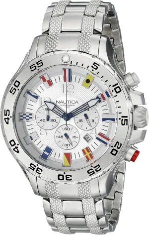 Nautica Men's N20503G NST Stainless Steel Watch