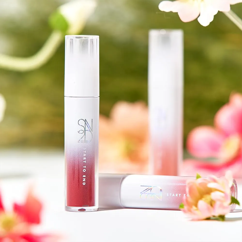 New Planet Tint | Clear Glow Tint Non-Sticky Lightweight Hydrating Long-Lasting Shine High Pigmented Volumizing Moisturizing Natural Lip Stain (#07 Orange Planet, 4.1g)
