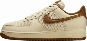 Nike Air Force 1 '07 LV8 Men's Shoes (IB7719-113, Coconut Milk/Canyon Gold/Light British Tan)