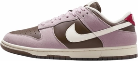 Nike Dunk Low Women's Shoes (HM0987-200, Cacao Wow/Pink Foam/University Red/Pale Ivory) Size 11.5