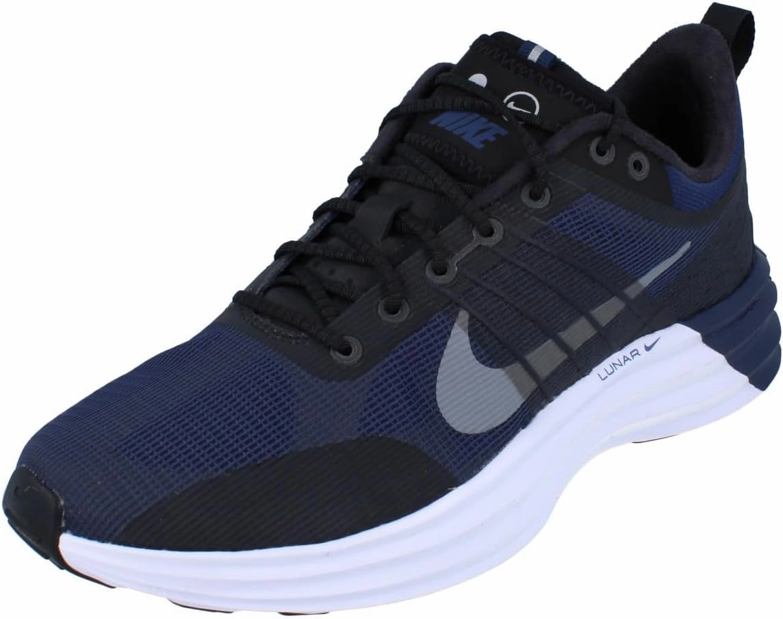 Nike Lunar Roam Men's Shoes (HM0713-001) (HM0713-001, Black/Reflect Silver-Midnight Navy-White)