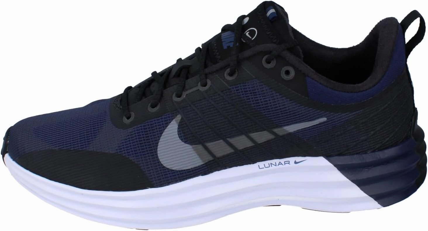 Nike Lunar Roam Men's Shoes (HM0713-001) (HM0713-001, Black/Reflect Silver-Midnight Navy-White)