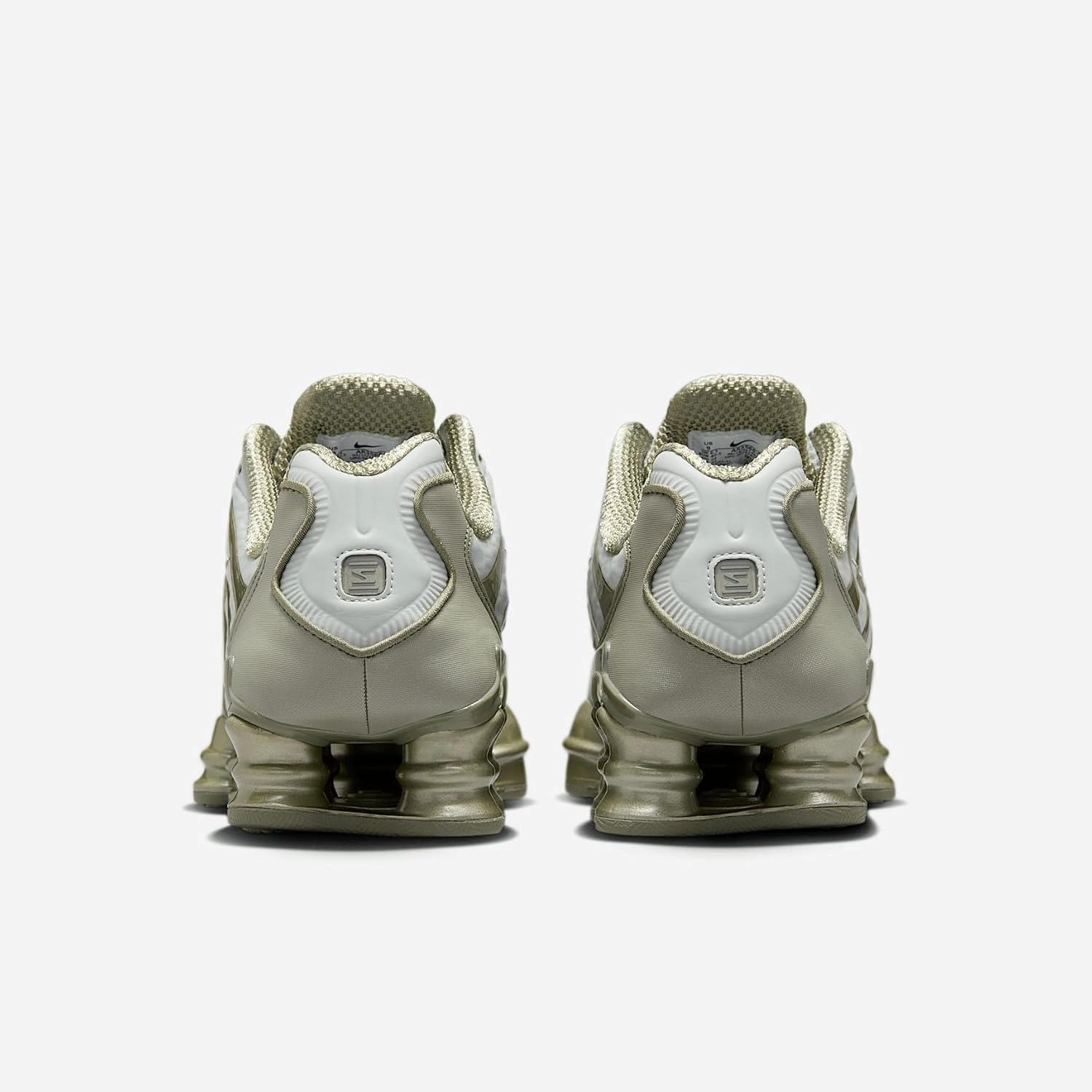 Nike Shox TL Women's Shoes (AR3566-006, Light Silver/Light Army/White)