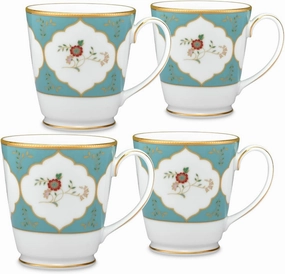 Noritake Lodi's Morning 12 oz.Mugs, Set of 4