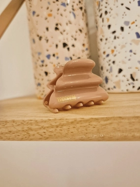 Petite pince à cheveux Rose Blush