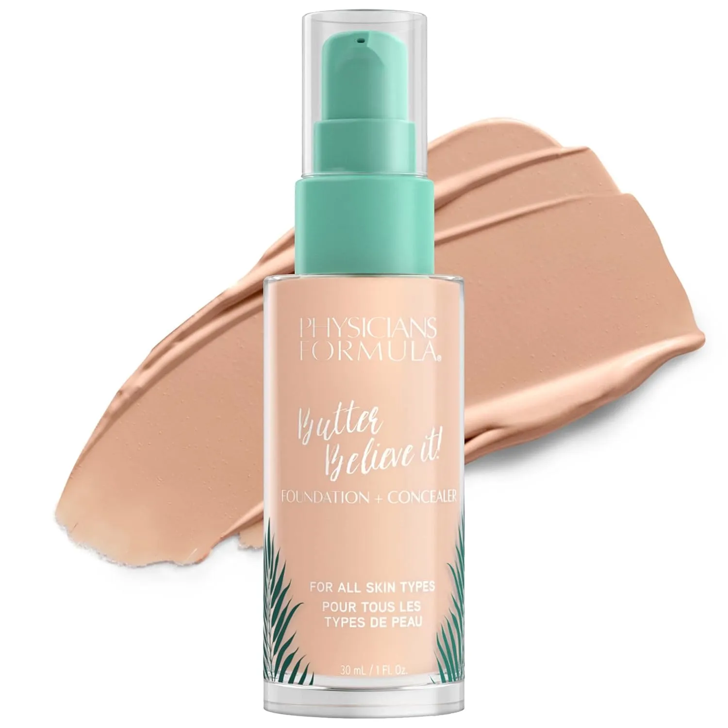 Physicians Formula Butter Believe It! Foundation   Concealer Light | Dermatologist Tested, Clinicially Tested