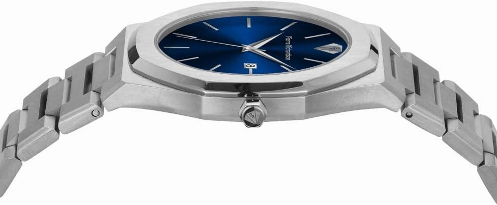 PR5428 Men’s Luxury Watch – Japanese Quartz Movement, Stainless Steel, 41mm, 5ATM Water Resistant, Scratch-Resistant Sapphire Crystal Glass – Classic Dress Watch for Men